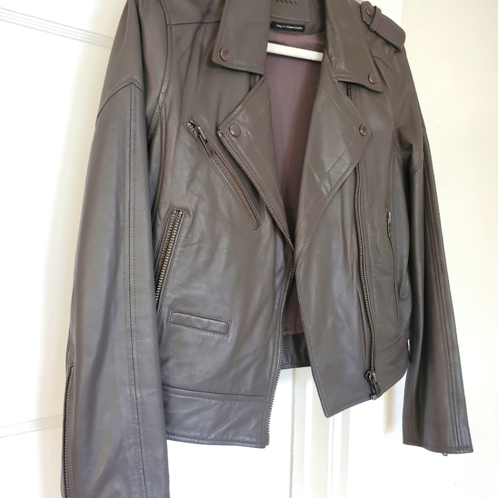 Genuine Leather Bomber